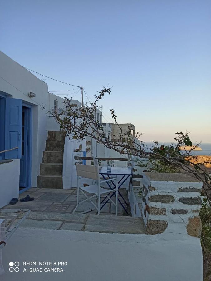 Traditional Stone House With Breathtaking View Serifos Town Exterior foto